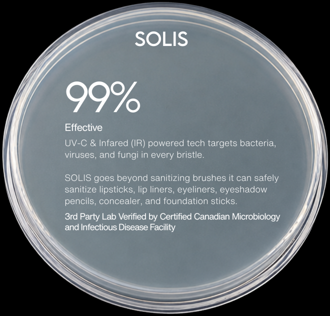 S aureus sample exposed to SOLIS UV-C technology