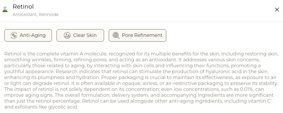 retinol